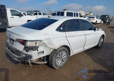2019 Volkswagen Jetta 1.4T R-Line/1.4T S/1.4T Se from USA, damaged, VIN 3VWC57BU5KM148665